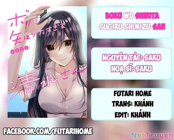 Boku wo Shirita Sugiru Shimizu-san Chapter 1.1 - 1